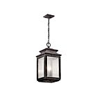 Kichler 49505WZC 4-Lights Weathered Zinc 60W Outdoor Pendant