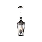 Kichler 49517OZ 4-Lights Olde Bronze 60W Outdoor Pendant