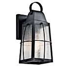 Kichler 49552BKT 1-Light Textured Black 75W Outdoor Wall Light