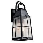Kichler 49553BKT 1-Light Textured Black 100W Outdoor Wall Light