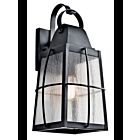 Kichler 49554BKT 1-Light Textured Black 150W Outdoor Wall Light