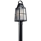 Kichler 49555BKT 1-Light Textured Black 150W Outdoor Post Light