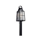 Kichler 49555BKT 1-Light Textured Black 150W Outdoor Post Light