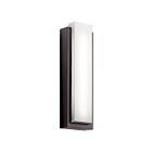Kichler 49558AZLED 2-Lights Architectural Bronze 60W LED Outdoor Wall Light