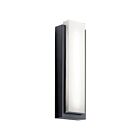 Kichler 49558BKLED 2-Lights Black 69.8W LED Outdoor Wall Light