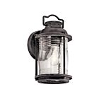 Kichler 49569WZC 1-Light Weathered Zinc 75W Outdoor Wall Light