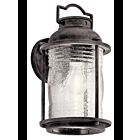 Kichler 49570WZC 1-Light Weathered Zinc 100W Outdoor Wall Light