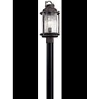 Kichler 49573WZC 1-Light Weathered Zinc 150W Outdoor Post Light