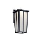 Kichler 49622BKTLED 1-Light Textured Black 17W LED Outdoor Wall Light
