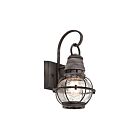 Kichler 49627WZC 1-Light Weathered Zinc 100W Outdoor Wall Light