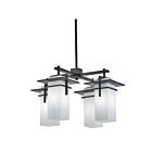 Kichler 49638OZ 4-Lights Olde Bronze 100W Outdoor Chandelier