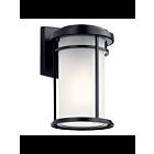 Kichler 49686BK 1-Light Black 75W Outdoor Wall Light