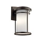 Kichler 49686OZL18 1-Light Olde Bronze 10W LED Outdoor Wall Light