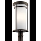 Kichler 49690OZ 1-Light Olde Bronze 150W Outdoor Post Mount
