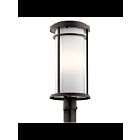 Kichler 49690OZL18 1-Light Olde Bronze 10W LED Outdoor Post Mount