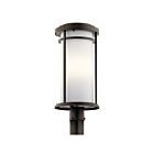 Kichler 49690OZL18 1-Light Olde Bronze 10W LED Outdoor Post Mount