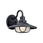 Kichler 49691BKT 1-Light Textured Black 75W Outdoor Wall Light