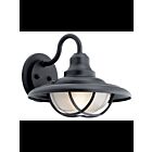 Kichler 49693BKT 1-Light Textured Black 100W Outdoor Wall Light