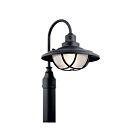 Kichler 49694BKT 1-Light Textured Black 100W Outdoor Post Light