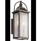 Kichler 49714OZ 2-Lights Olde Bronze 60W Outdoor Wall Light