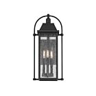 Kichler 49715BKT 3-Lights 180W Textured Black Outdoor Wall Light