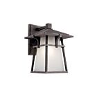 Kichler 49721WZC 1-Light Weathered Zinc 75W Outdoor Wall Light