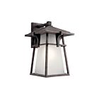 Kichler 49723WZC 1-Light Weathered Zinc 150W Outdoor Wall Light