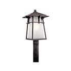 Kichler 49724WZC 1-Light Weathered Zinc 150W Outdoor Post Mount