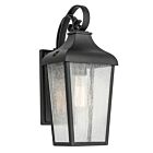 Kichler 49735BKT Forestdale 1-Light 60W Textured Black Outdoor Wall Light