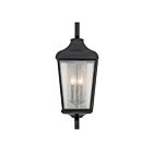 Kichler 49738BKT 3-Lights 180W Textured Black Outdoor Wall Light