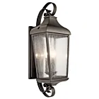 Kichler 49738OZ 3-Lights Olde Bronze 60W Outdoor Wall Light