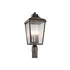 Kichler 49739OZ 4-Lights Olde Bronze 60W Outdoor Post Light