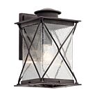 Kichler 49744WZC 1-Light Weathered Zinc 100W Outdoor Wall Light