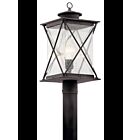 Kichler 49746WZC 1-Light Weathered Zinc 150W Outdoor Post Light