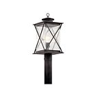 Kichler 49746WZC 1-Light Weathered Zinc 150W Outdoor Post Light