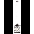 Kichler 49747WZC 1-Light Weathered Zinc 150W Outdoor Pendant