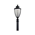 Kichler 49756BKTLED 1-Light Textured Black 25W LED Outdoor Post Light