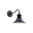 Kichler 49776BK 1-Light Black 150W Outdoor Wall Light