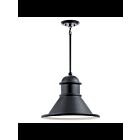 Kichler 49777BK 1-Light Black 150W Outdoor Pendant