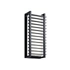 Kichler 49786BKLED 2-Lights Black 50W LED Outdoor Wall Light