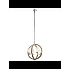 Kichler 49791DAG 4-Lights Distressed Antique Gray 60W 1-Tier Chandelier