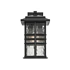 Kichler 49830BKT 1-Light 100W Textured Black Outdoor Wall Light