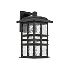 Kichler 49831BKT 1-Light 150W Textured Black Outdoor Wall Light