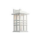 Kichler 49831WH 1-Light White 150W Outdoor Wall Light
