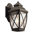 Kichler 49840OZ 1-Light Olde Bronze 75W Outdoor Wall Light