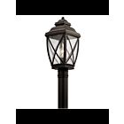 Kichler 49843OZ 1-Light Olde Bronze 150W Outdoor Post Mount