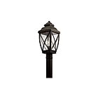 Kichler 49843OZ 1-Light Olde Bronze 150W Outdoor Post Mount