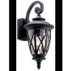 Kichler 49848BKT 1-Light Textured Black 150W Outdoor Wall Light