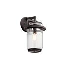 Kichler 49866WZC 1-Light Weathered Zinc 150W Outdoor Wall Light