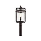 Kichler 49869WZC 1-Light Weathered Zinc 150W Outdoor Post Light